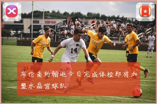 布伦南约翰逊今日完成体检即将加盟水晶宫球队